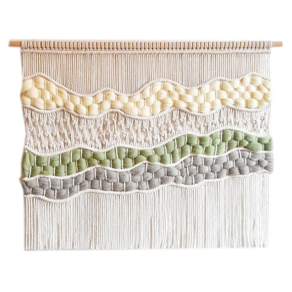 Woven Macrame Wall Tapestry | High & Bury