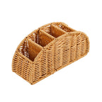 Woven Multi-Compartment Storage Caddy | High & Bury