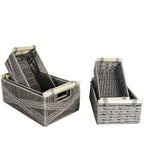 Woven Natural Storage Basket | High & Bury