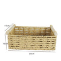 Woven Natural Storage Basket | High & Bury