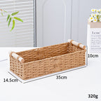 Woven Organizer Storage Basket | High & Bury