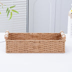 Woven Organizer Storage Basket | High & Bury