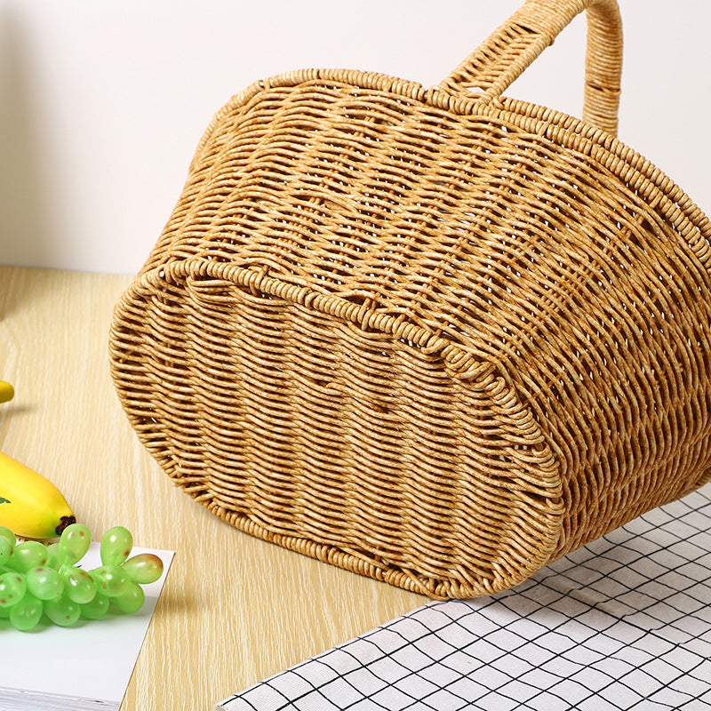 Woven Picnic Basket | High & Bury