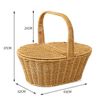 Woven Picnic Basket | High & Bury