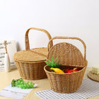 Woven Picnic Basket | High & Bury