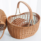 Woven Rattan Utility Basket | High & Bury