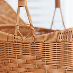 Woven Rattan Utility Basket | High & Bury