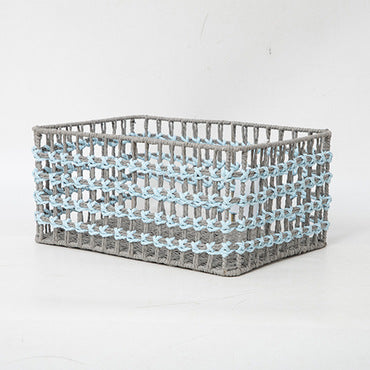 Woven Rectangular Storage Tray | High & Bury