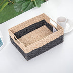 Woven Rectangular Storage Tray | High & Bury