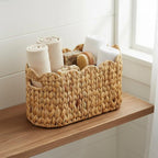 Woven Seagrass Storage Bin | High & Bury
