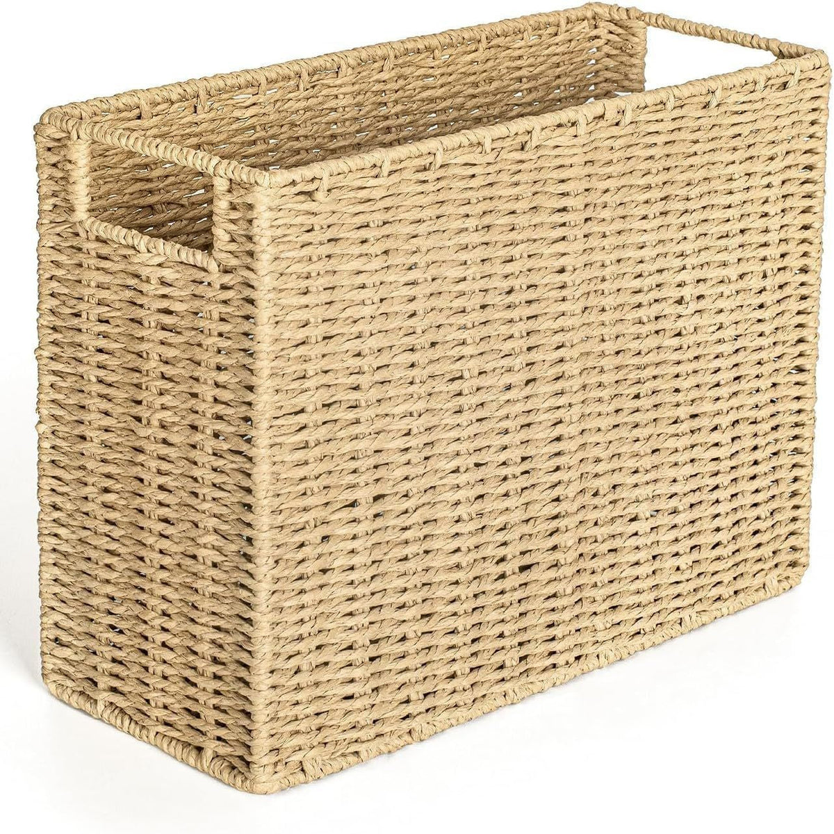 Woven Seagrass Storage Bin | High & Bury