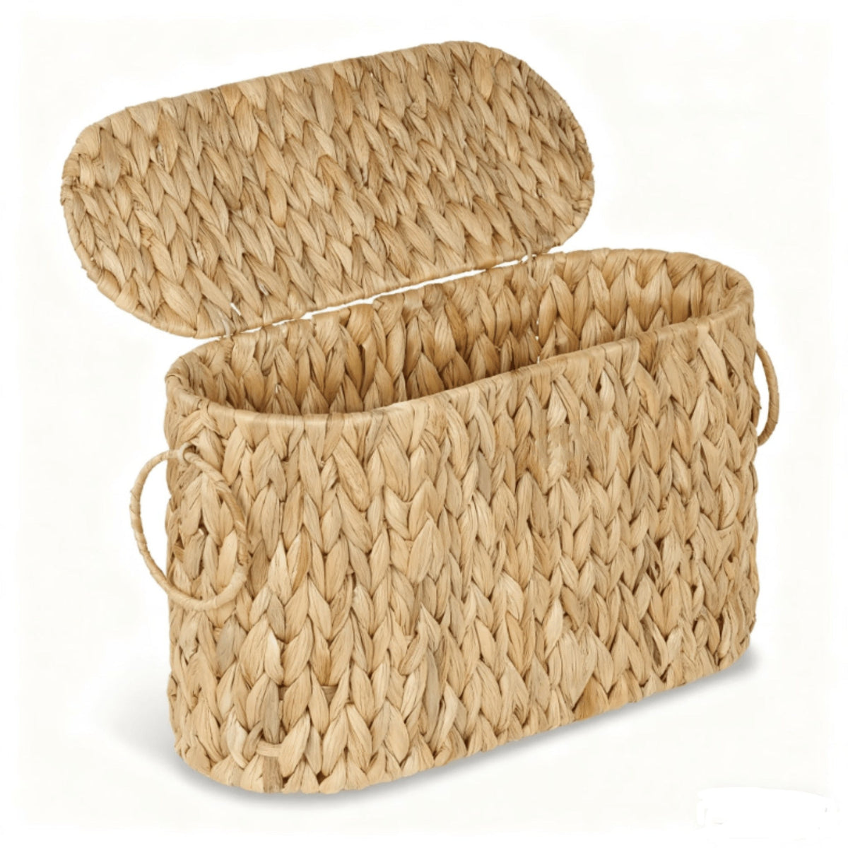 Woven Seagrass Storage Bin | High & Bury