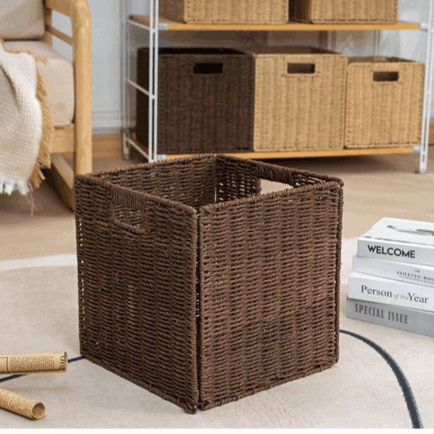 Woven Seagrass Toy Storage Container | High & Bury