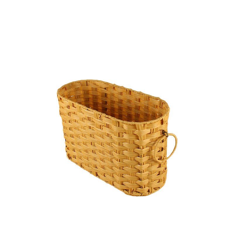 Woven Storage Basket Dark Khaki | High & Bury