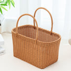 Woven Storage Basket Multicolor | High & Bury