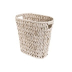 Woven Storage Basket with Handles Brown Beige | High & Bury