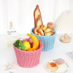 Woven Storage Basket with Handles | High & Bury