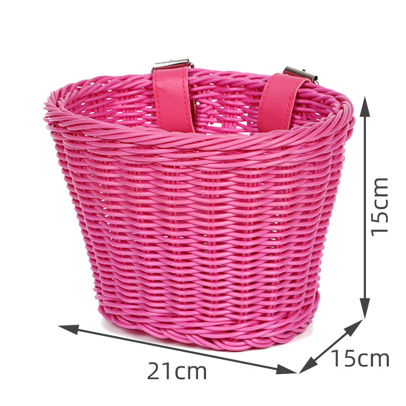 Woven Storage Basket with Handles | High & Bury
