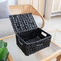 Woven Storage Box Black | High & Bury