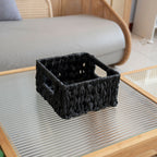 Woven Storage Box Black | High & Bury