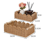 Woven Storage Caddy Basket | High & Bury