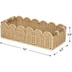 Woven Storage Caddy Basket | High & Bury