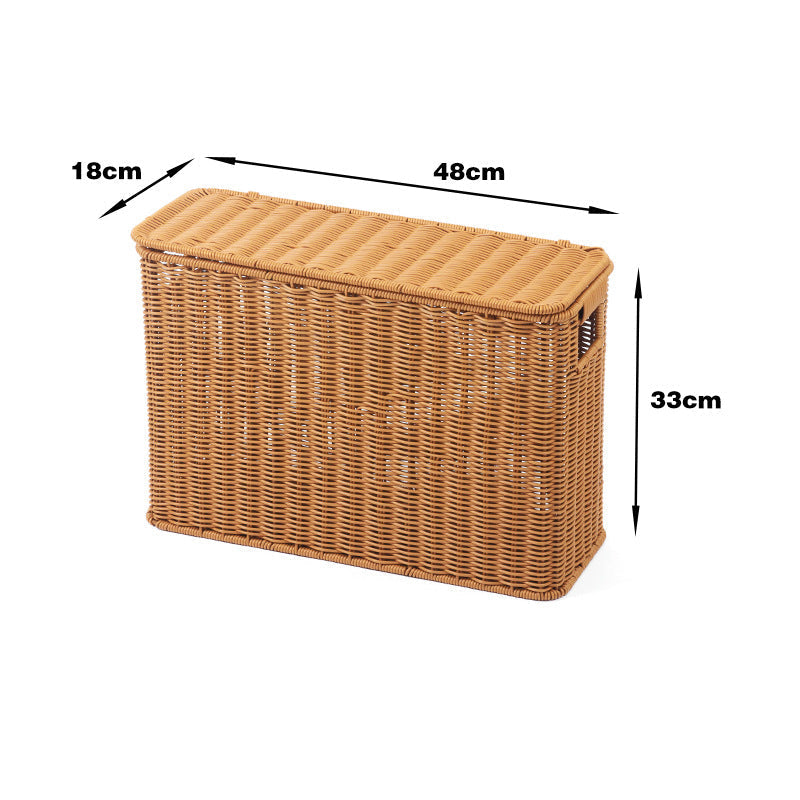 Woven Storage Hamper Basket | High & Bury