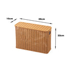 Woven Storage Hamper Basket | High & Bury