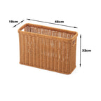 Woven Storage Hamper Basket | High & Bury