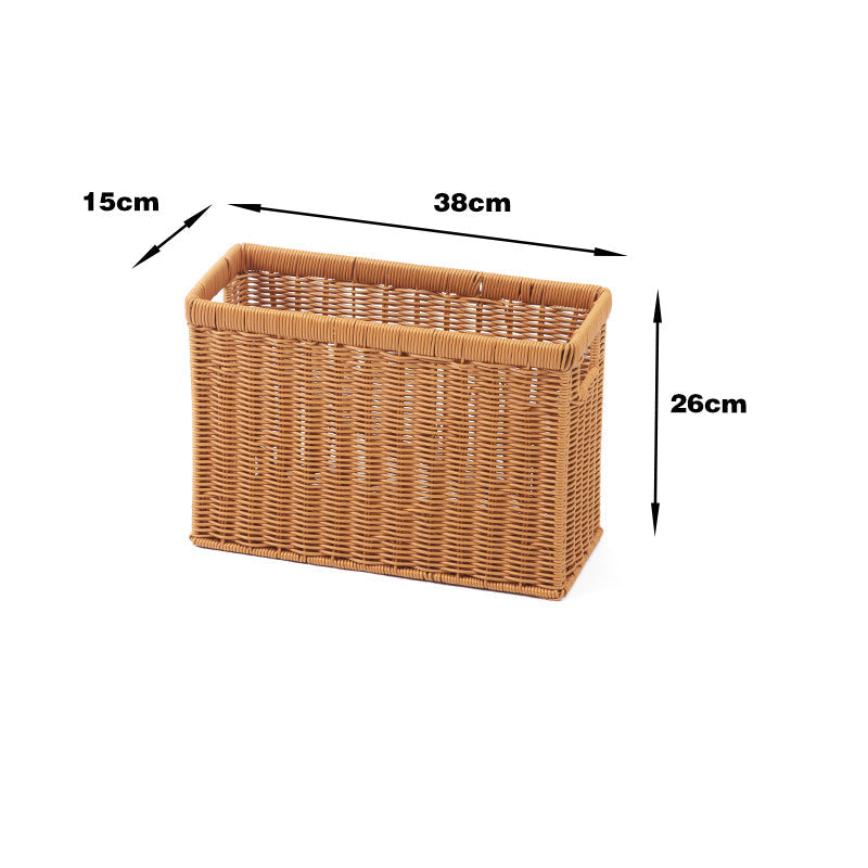 Woven Storage Hamper Basket | High & Bury