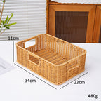 Woven Storage Organizer Basket | High & Bury