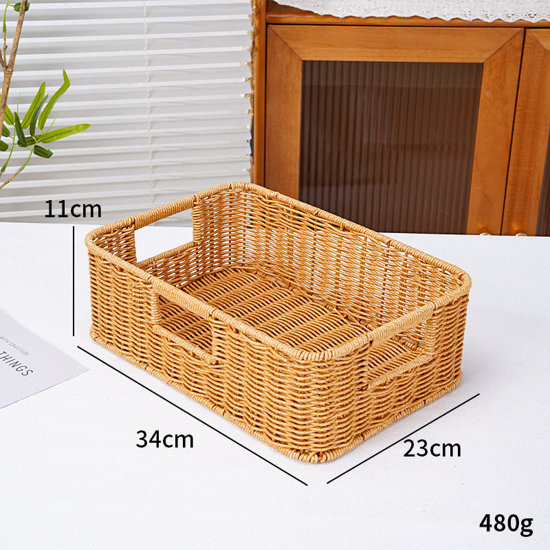 Woven Storage Organizer Basket | High & Bury