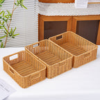 Woven Storage Organizer Basket | High & Bury