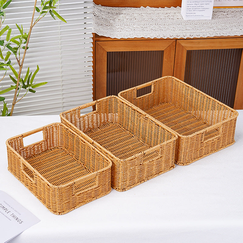 Woven Storage Organizer Basket | High & Bury