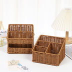 Woven Storage Organizer Caddy | High & Bury