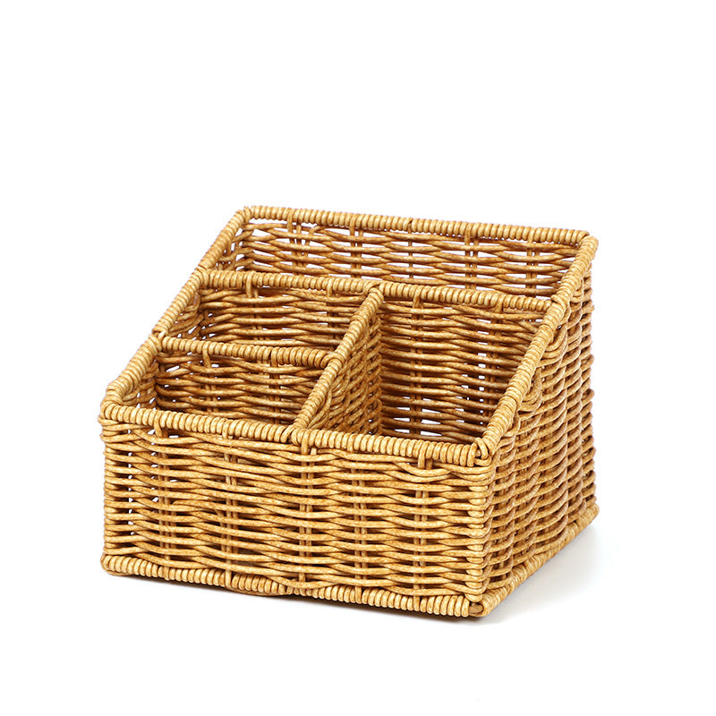 Woven Storage Organizer Caddy | High & Bury