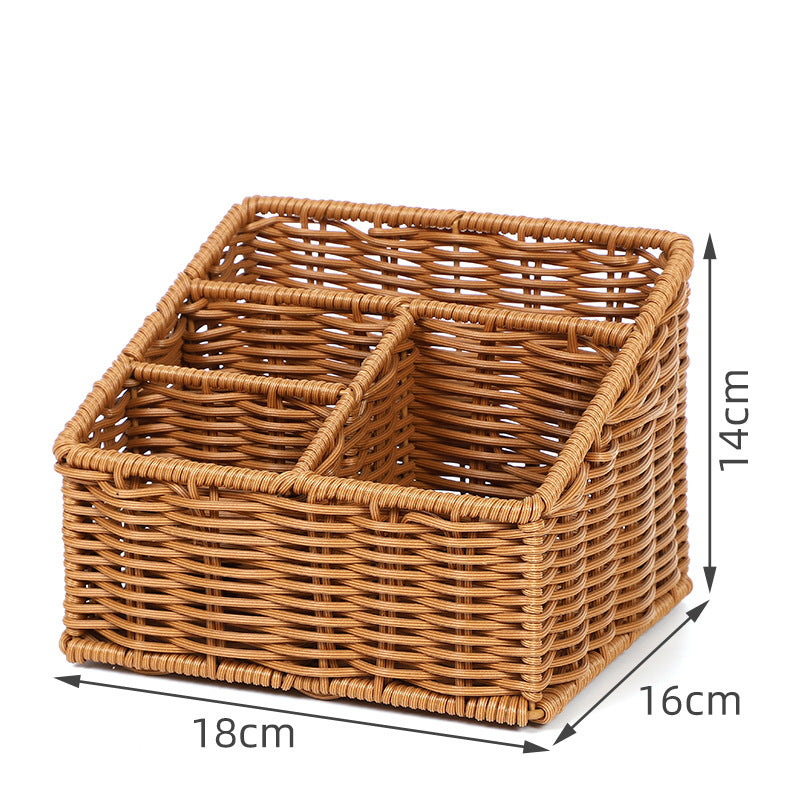 Woven Storage Organizer Caddy | High & Bury