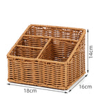 Woven Storage Organizer Caddy | High & Bury