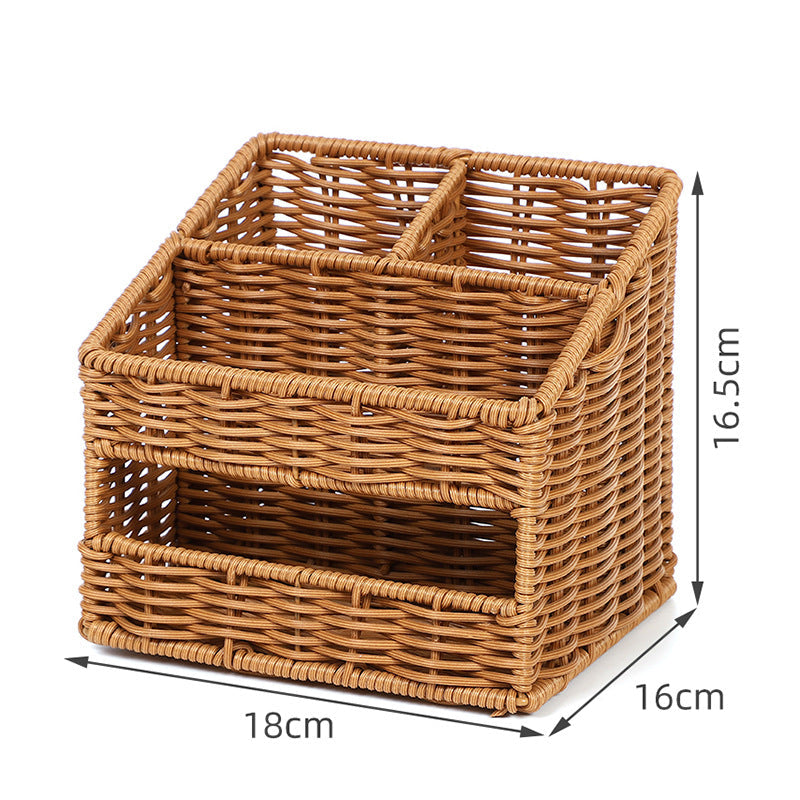 Woven Storage Organizer Caddy | High & Bury