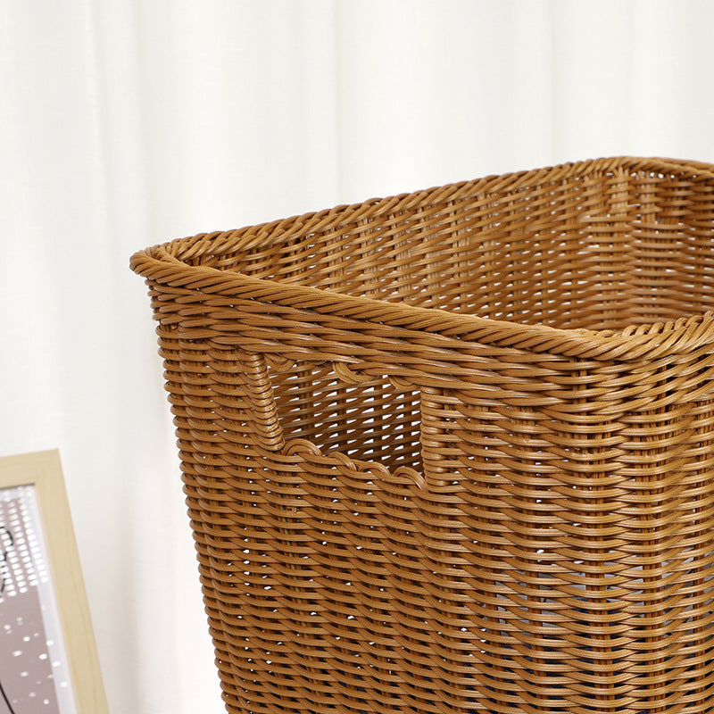Woven Utility Storage Basket Brown | High & Bury