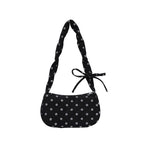 WoVintage Polka Dot Crossbody Handbag, view 5