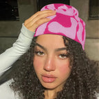 Y2K-Inspired Knit Beanie for Men and Women, 2023 Winter Style, view 5