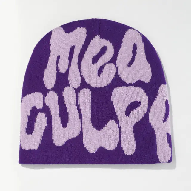 Y2K-Inspired Knit Beanie for Men and Women, 2023 Winter Style