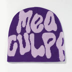 Y2K-Inspired Knit Beanie for Men and Women, 2023 Winter Style