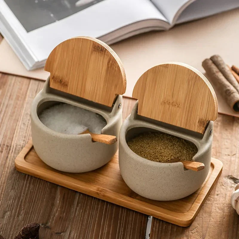 Yarboda Ceramic Seasoning Jar Set