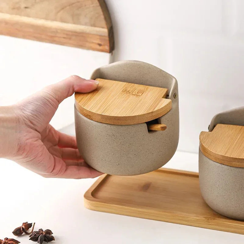 Yarboda Ceramic Seasoning Jar Set