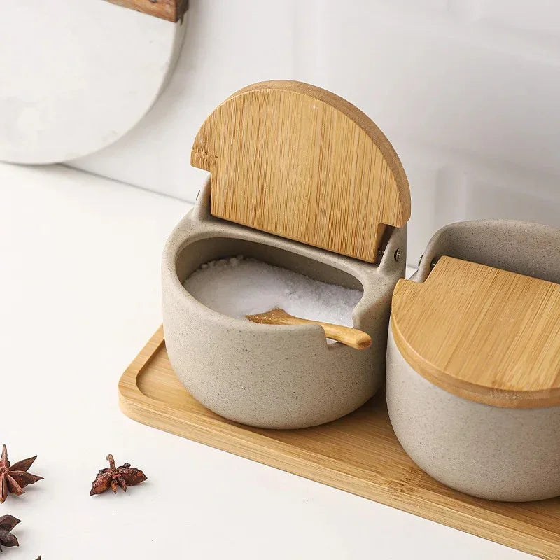 Yarboda Ceramic Seasoning Jar Set