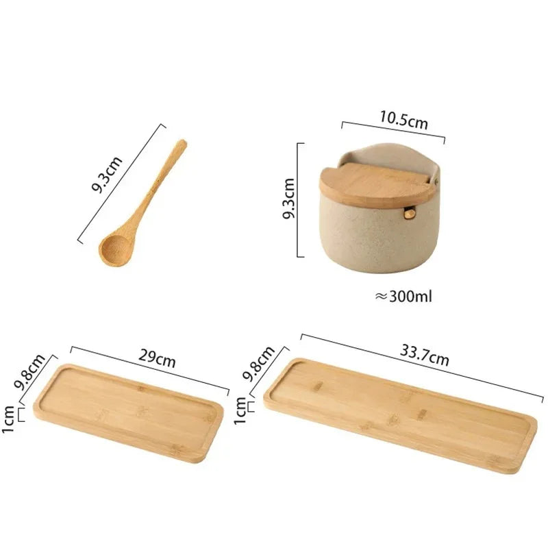 Yarboda Ceramic Seasoning Jar Set