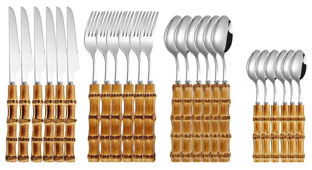 Yarella Cutlery Set - 24 Pcs