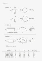 Yaresa Brass Knobs